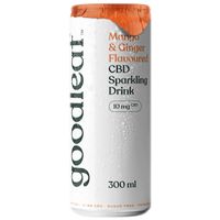 Goodleaf CBD Infused Sparkling Water - Mango & Ginger